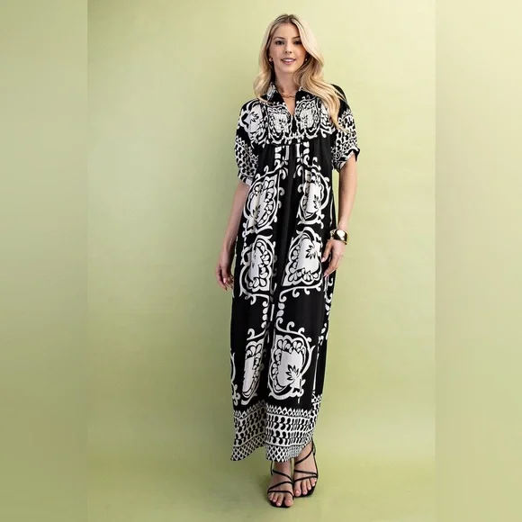 🖤🤍🖤 B/W Dress - Picture 1 of 3